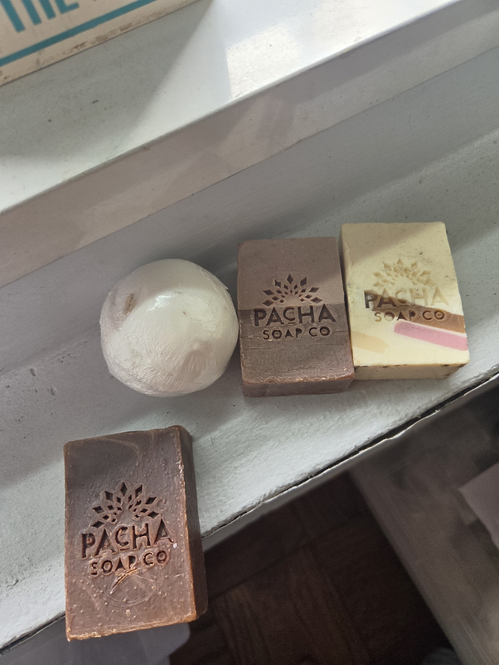 Hand Soap Bars - Cream, Brown & White